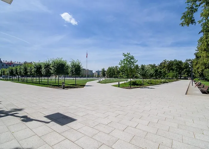 Spacious And Bright Lukiskiu Square Vilnius
