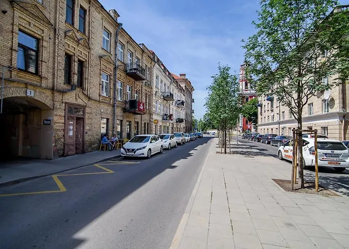Apartmán Spacious And Bright Lukiskiu Square