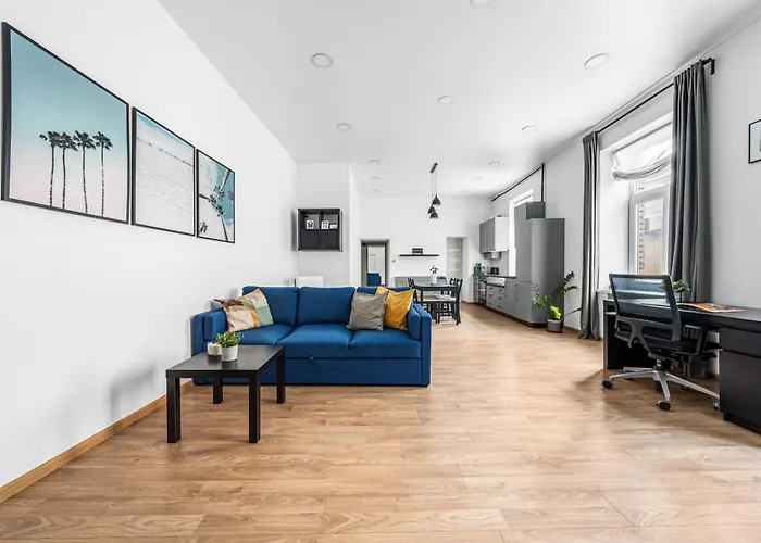 アパート Spacious And Bright Lukiskiu Square *