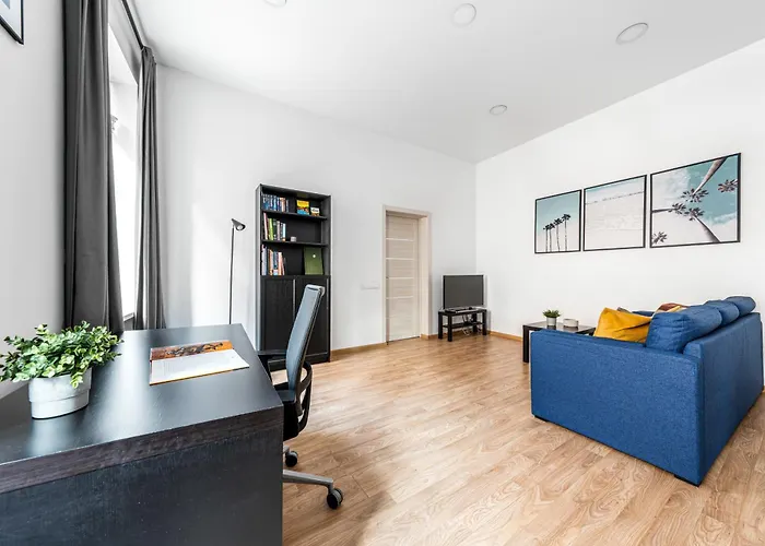 Spacious And Bright Lukiskiu Square アパート *